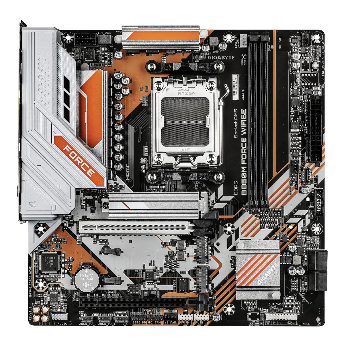 GIGABYTE B850M FORCE WIFI6E (Rev. 1.2) B850M FORCE WF6E 1.2 Photo 2
