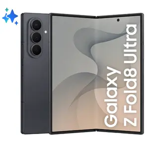 Samsung Galaxy Z Fold8 Ultra 5G Smartphone, 20.3 cm (8") Display, Snapdragon 8 Elite Gen 5, 12 GB RAM, 256 GB Storage, 200 MP Triple Camera, 5000 mAh Battery, Dual SIM, Graphite