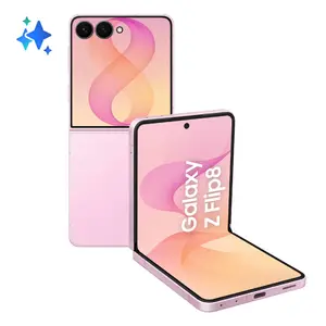 Samsung Galaxy Z Flip8 Smartphone 6.9" Dual SIM 5G Exynos 2600 12GB RAM 256GB Storage 50MP Camera Pink