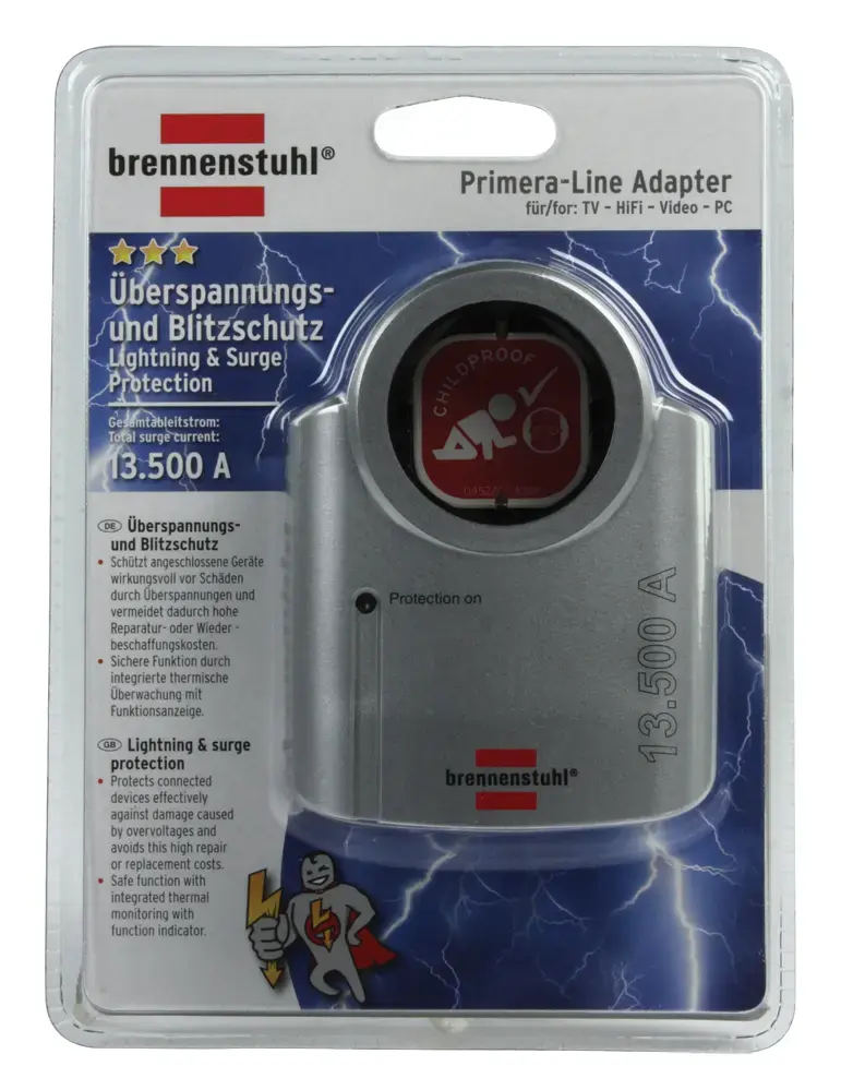 Sonstige Brennenstuhl BN-SPP01 Surge Protection Adapter Photo 3