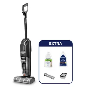 Bissell CrossWave OmniFind Pro Upright vacuum Battery Dry&wet Polytetrafluoroethylene (PTFE) Bagless 0 L 130 W Black, Titanium