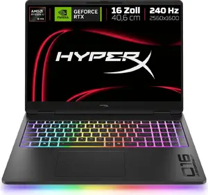 HyperX OMEN 16-ak1091ng AMD Ryzen AI 9 HX 475 Gaming Laptop 40,6 cm (16") (DK9Y5EA#ABD)