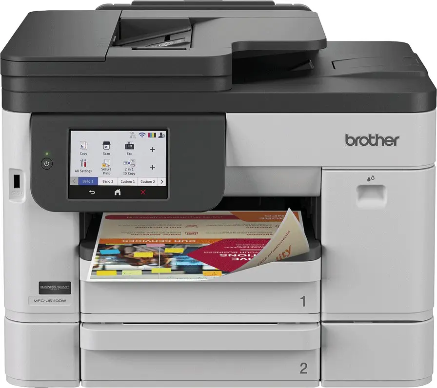 Tintes printeris Brother MFCJ5110DW krāsu druka