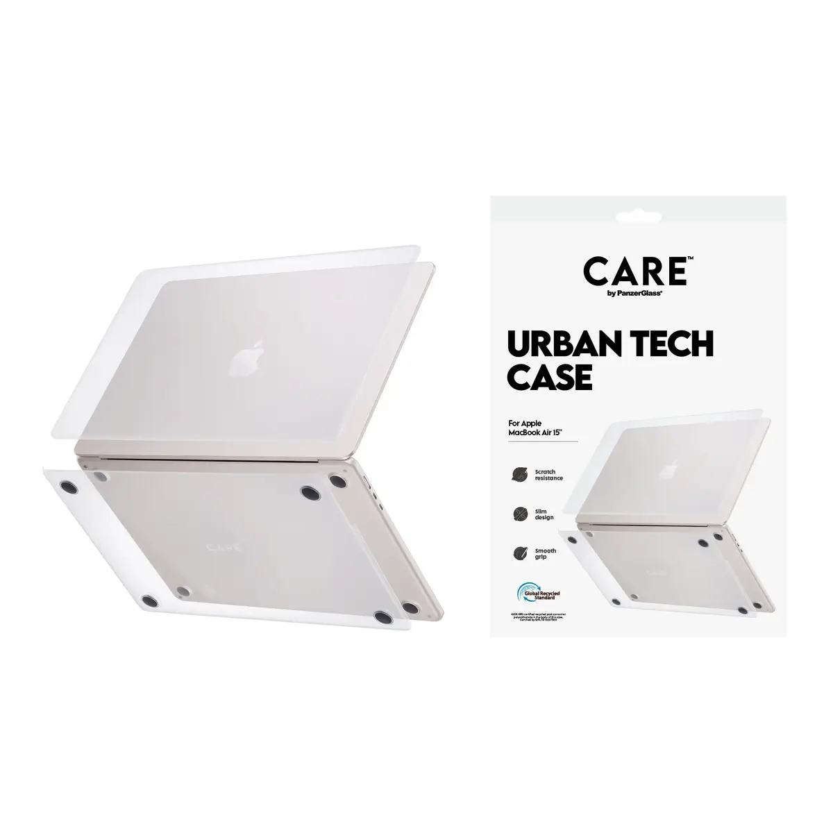 PanzerGlass CARE™ by ® Case Transparent Macbook Air 15'' M2 | M3 | M4 mobile phone case CR60292 Photo 2