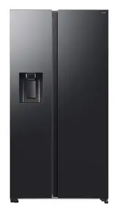 Samsung RS70F65KDF side-by-side refrigerator Freestanding 640 L Black
