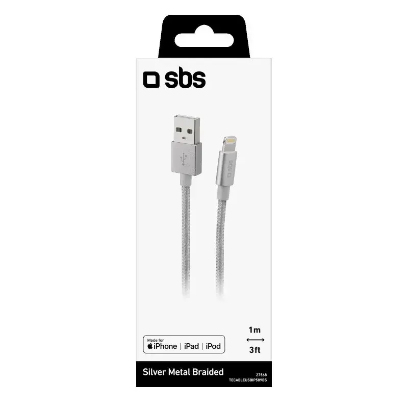 SBS TECABLEUSBIP589BS Lightning Cable Photo 2
