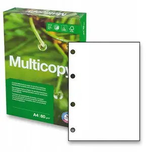 Multicopy Original daudzfunkcionālais papīrs A4 80g ar caurumiem 500 loksnes