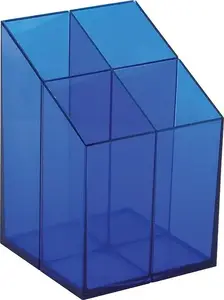 ICO galda organizators ar nodalījumiem, zils