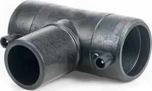 Электросварной тройник Weba PE 50 черный
