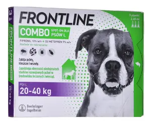 Frontline Combo Spot-on L Antiparasitic Drops for Large Dogs 20-40 kg