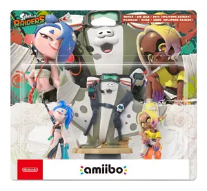 Интерактивная игровая фигурка Nintendo Amiibo Shiver, Big Man, Frye Splatoon Raiders для Nintendo Switch