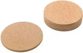 metaltex Kork-Glasuntersetzer, braun, 6er Set aus Naturkork, rutschhemmend, - 1 Stück (569831000)
