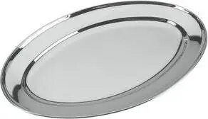 Metaltex ovāls servēšanas šķīvis, nerūsējošais tērauds