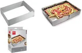 Metaltex 257717000 regulējama taisnstūra kūku cepšanas