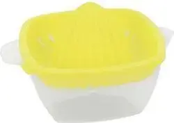 Metaltex Citrus Juicer, 350 ml, Polypropylene, Yellow and Transparent