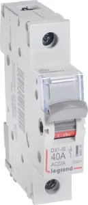 Legrand FR300 modulārais slodzes slēdzis 1P 40A