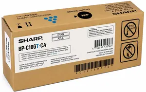 Тонер-картридж Sharp BPC10GTCA голубой для принтеров BP-C131WDEU и BP-C131PWEU, 5000 страниц