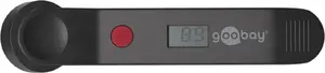 Goobay Digital Air Pressure Gauge with Bar, kPa, and psi Units