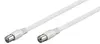 Goobay 66613 Coaxial Cable 1.5 m White Photo 2