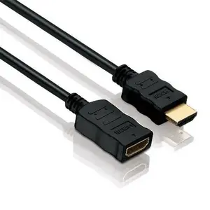 PureLink X-HC005-005E HDMI Kabelis 0.5 m HDMI Type A vīrietis uz HDMI Type A sieviete zeltīti kontakti melns