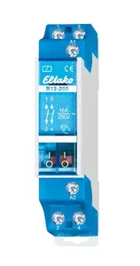 Eltako R12-200-230V Electrical Relay Blue 16 A 22200030