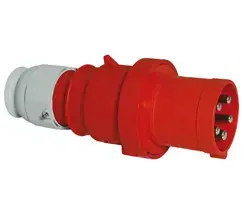 Bals 2155 electrical standard connector straight 63 A 5P 200/346-240/415 V