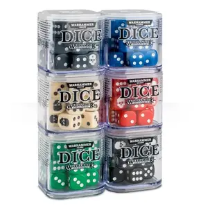 Games Workshop Warhammer Dice Set 65-36, Plastic, Assorted colours, 20-piece pack