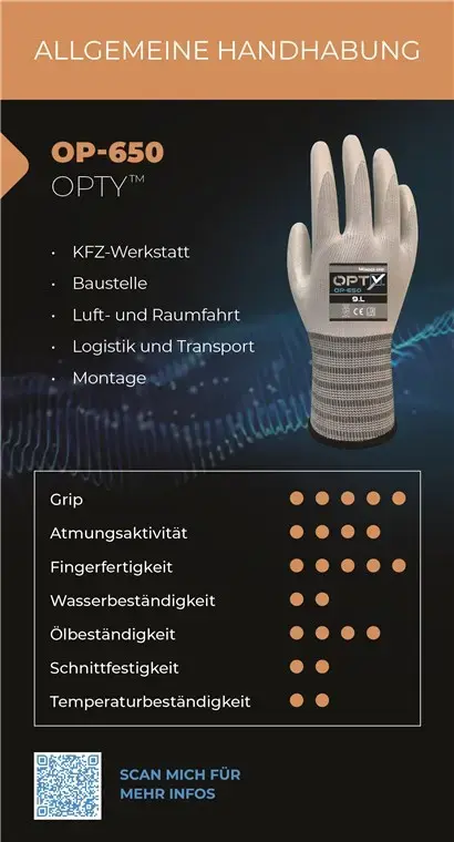 Wonder Grip OP-650 Workshop Gloves XXL Photo 3