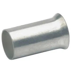 Klauke 7210V Electrical Terminals, Copper Connector Contacts with Stainless Steel Colour, 1.7 mm Diameter, 1 cm Stripping Length, 1000 Pieces