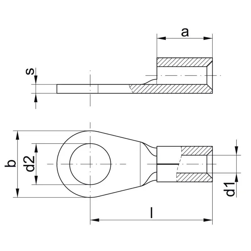 Трубчатый наконечник Gustav Klauke GmbH 166010 Photo 2