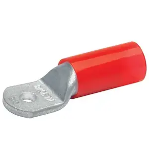 Klauke 605R12 Tubular Ring Lug Straight Tin-Plated Copper Terminal 35 mm² M12 25-Pack