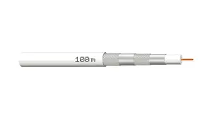 Коаксиальный кабель Megasat Quad-Shield 120 305 м белый 75 Ом 110дБ