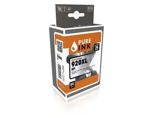 Pure HP920BKXL Compatible Black Ink Cartridge 49 ml 1200 Pages