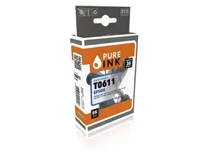 Pure compatible black ink cartridge 170745990038 with 8 ml volume and 250 pages yield