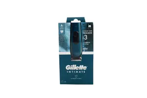 Gillette Intimate i3 Cordless Body Hair Trimmer for Wet and Dry Use