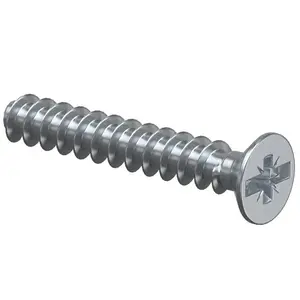 KAISER 2472-20 Metal Screw 20 mm Full Thread 100-Pack