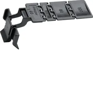 Hager BA7CLIP Electrical Enclosure Accessory made from ABS Synthetics and Polycarbonate certified to EN50085-2-3