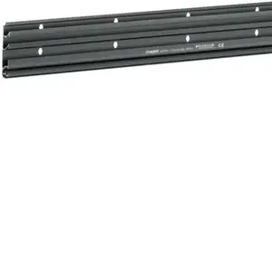 Hager SL200801 Черный ПВХ Электрический монтажный аксессуар Основание кабельного канала с 3 камерами
