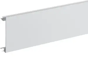 Hager BR08029016 Белая ПВХ Крышка для кабельного лотка 80 мм x 2000 мм