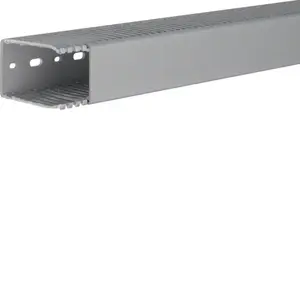 Hager LKG7505007030B Electrical Enclosure Accessory Wiring Duct PVC Stone Grey