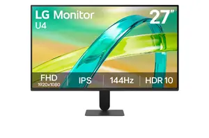 LG/27U411B-B/27''/IPS/FHD/144Hz/1ms/Black/2R