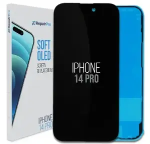 Дисплей ReplaceBase для Apple iPhone 14 Pro Soft OLED Экран Черный RBSKU22724