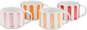 Leopold Vienna Franca LV125000 Coffee Mug Set 4-Piece
