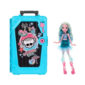 MONSTER Spēļu komplekts Skulltimate Secrets Gore-geous Oasis Lagoona Blue Leļle un aksesuāri