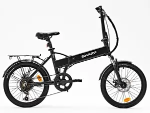 Sharp BK-FD03-EB Electric Bicycle Black Aluminium 7.5 Ah 36 V Shimano Rear Derailleur