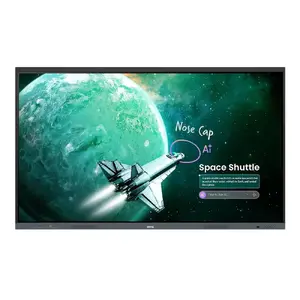 BenQ RE8605E Interaktīvā tāfele 86 Collas 4K UHD Skārienekrāns Android 16 USB Melns