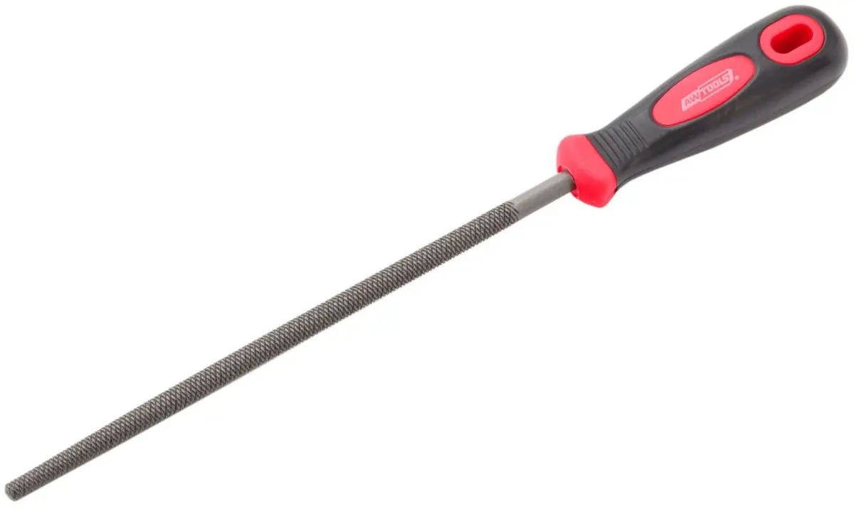 Apaļā metāla vīle AWTools 200 mm