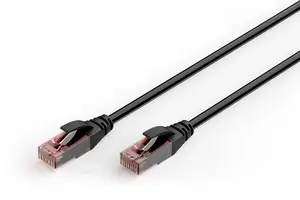 DIGITUS DK-1617-030-OD CAT 6 U/UTP Āra ielāpu kabelis, melns