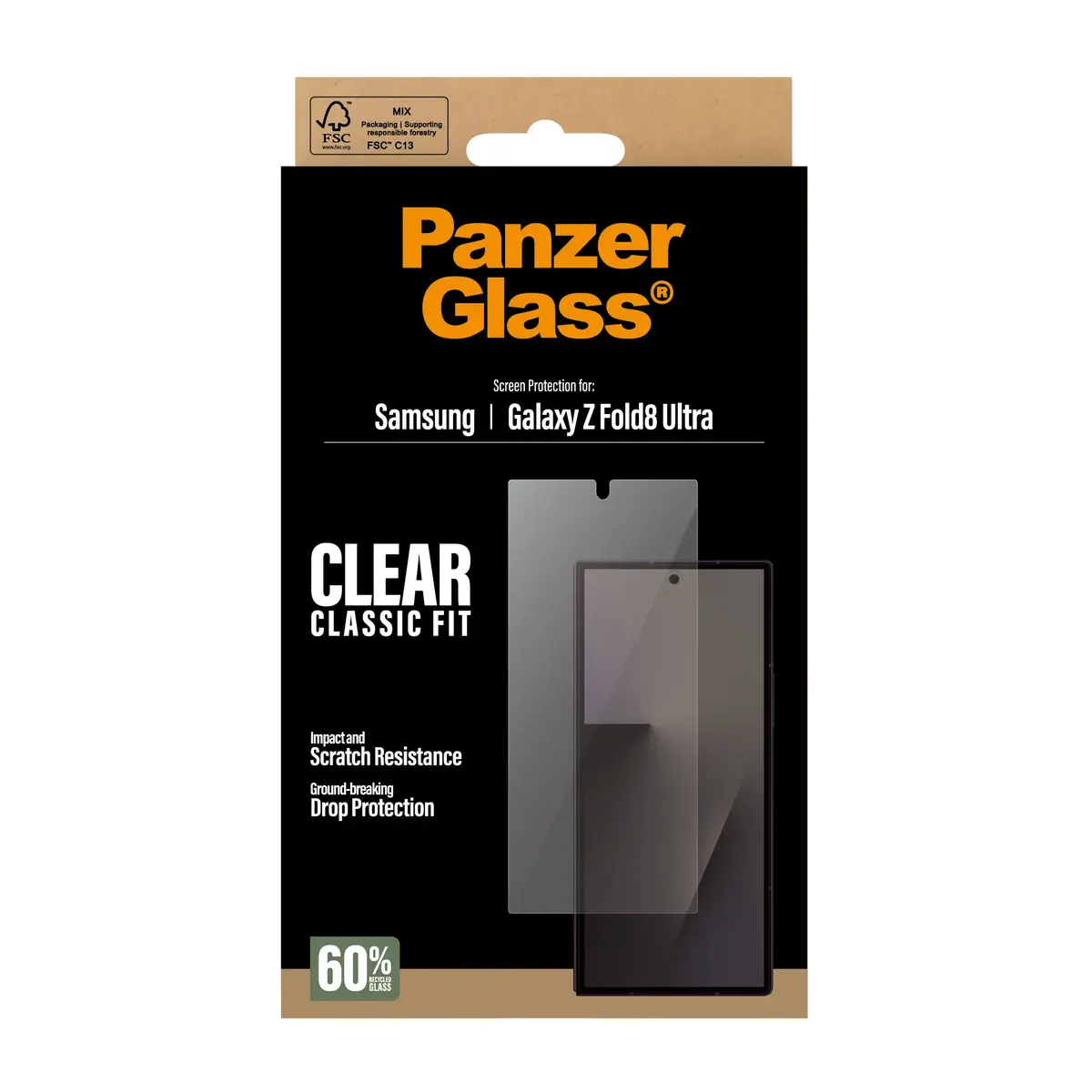 PanzerGlass ® Sub Screen Protector Samsung Galaxy Z Fold8 Ultra | Classic Fit PG43827 Photo 3