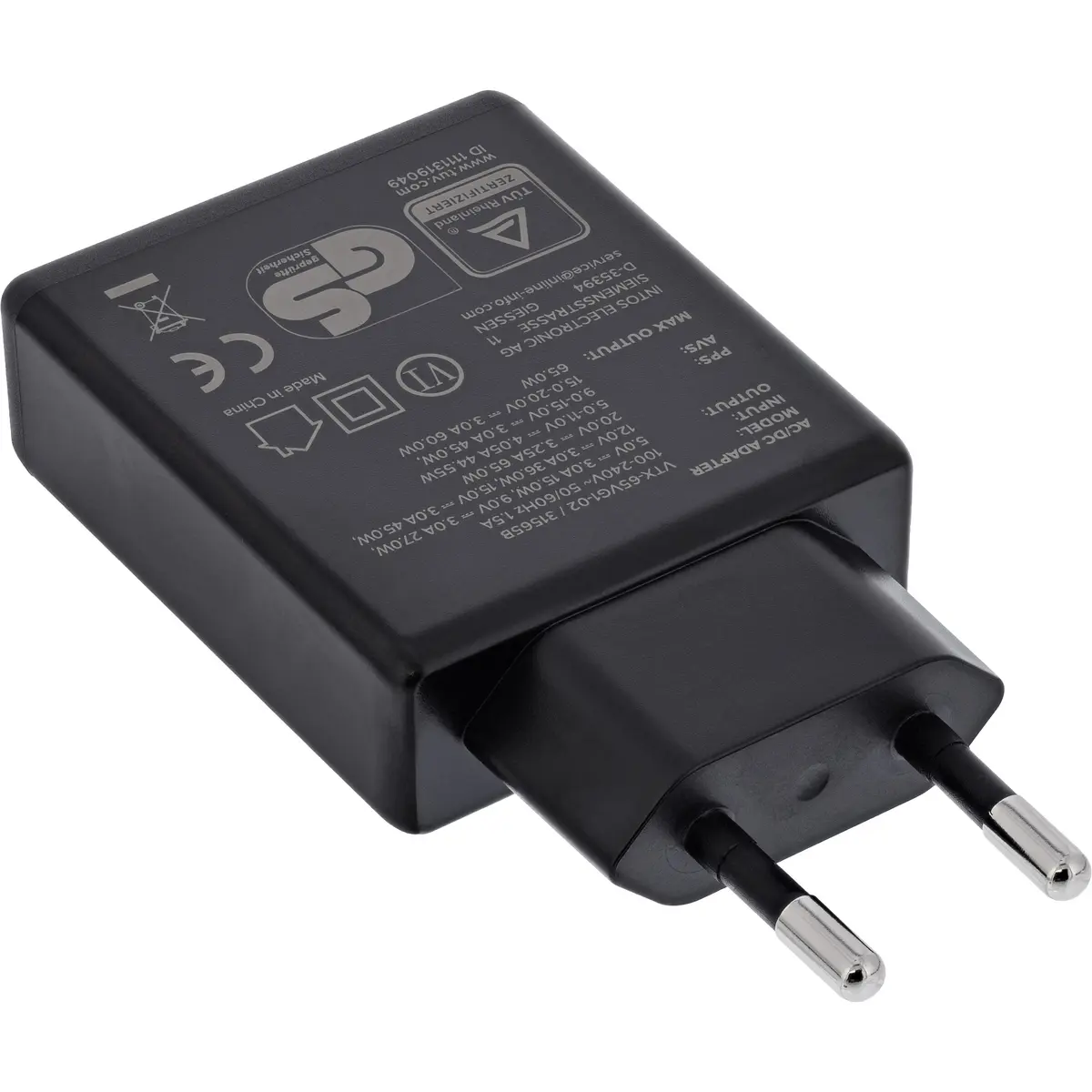 InLine 31565B Universal Charger Photo 4